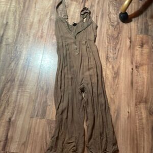 Brownish green Romper